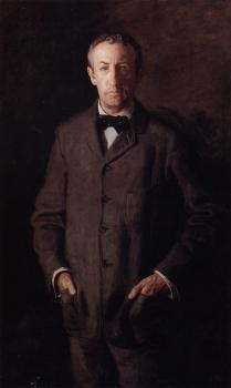 托馬斯 伊肯斯 Portrait of William B. Kurtz 托馬斯 伊肯斯 Portrait of William B. Kurtz